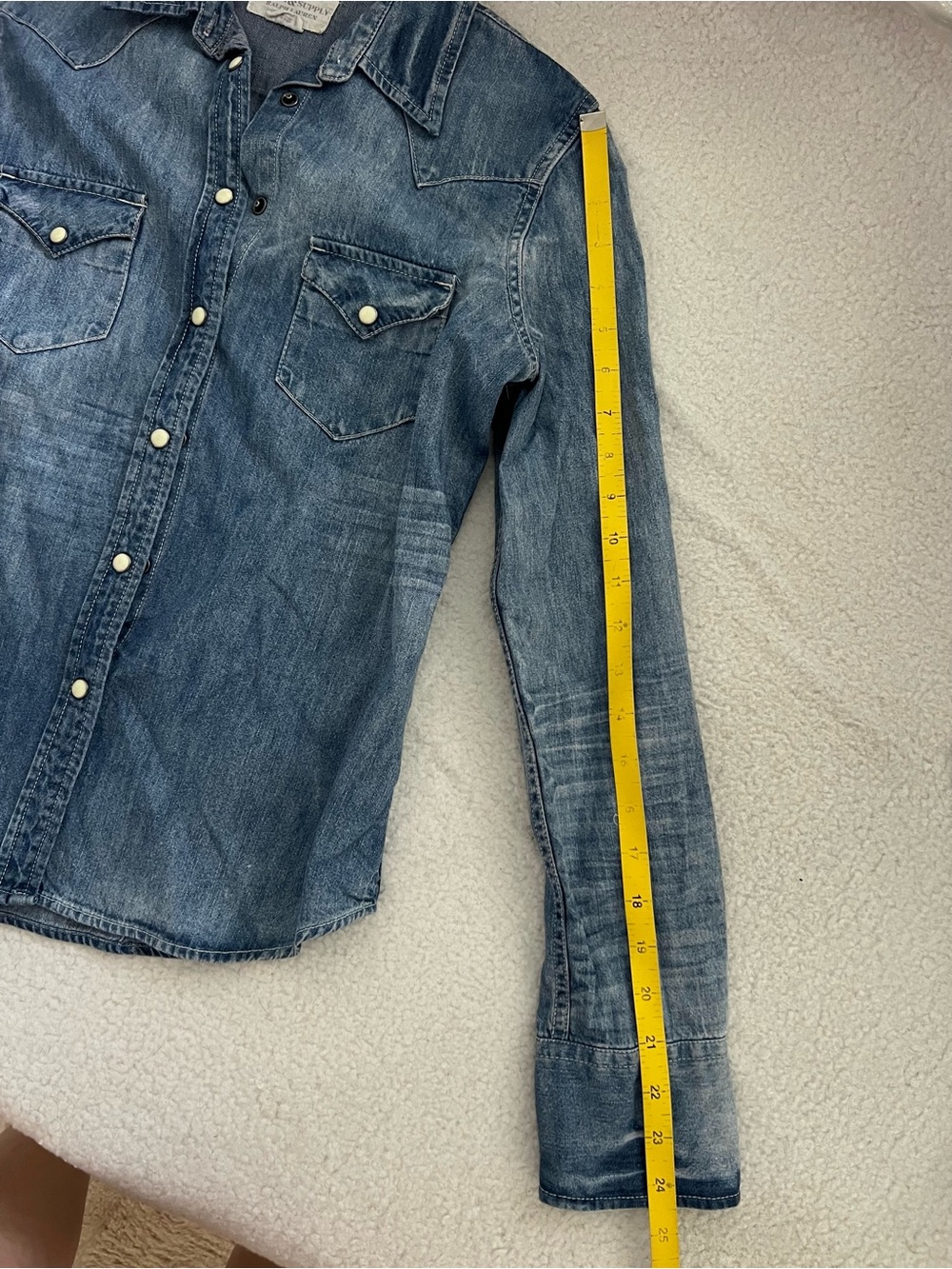 RARE COLLECTOR Ralph Lauren Denim & Supply Studded Eagle Western Denim Shirt - Picture 7 of 7